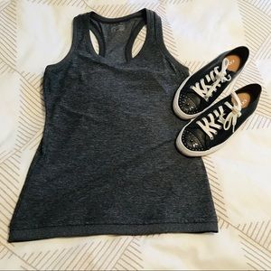 💥 Gray Racerback Tank Eddie Bauer S